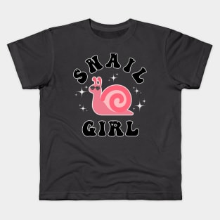 Snail Girl Snail Girl Kids T-Shirt